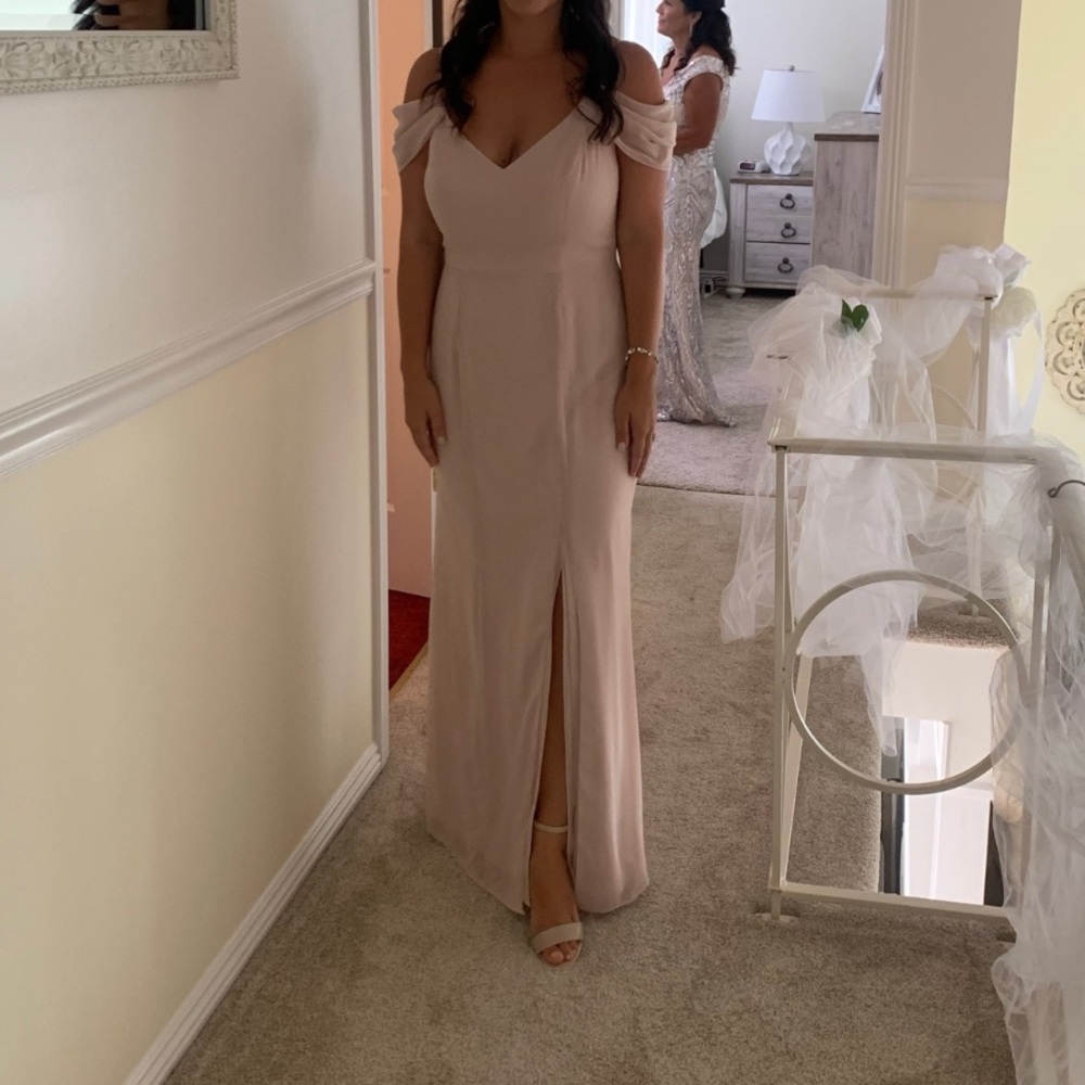 Blush gown